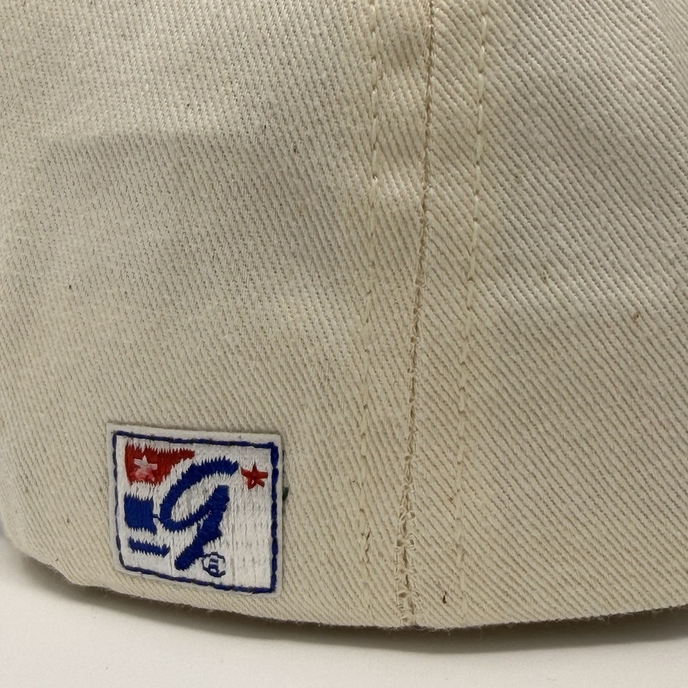 Vintage 1991 Chicago Cubs Snapback Hat The Game Cream Blue NWT Limited‎ - Picture 11 of 16